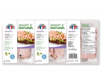 Shaved Cooked Turkey Breast - Tri pack