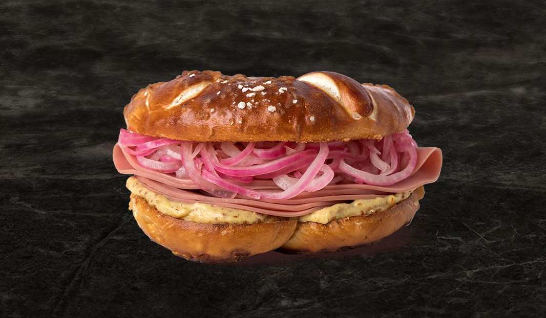 Sandwich bretzel-Bologne