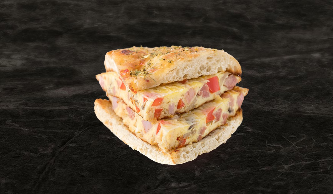 Ham Frittata Sandwich