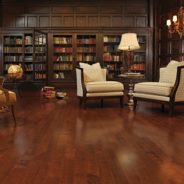 Reddish-brown Maple Hardwood flooring / Canyon Mirage Admiration