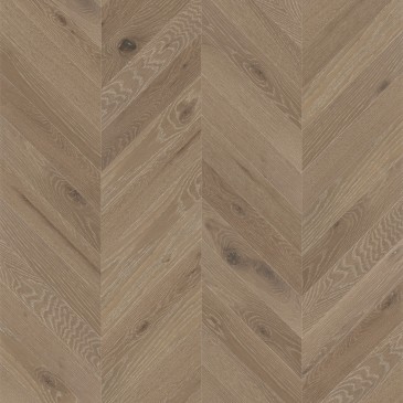 Beige White Oak Hardwood flooring / Sand Castle Mirage Chevron