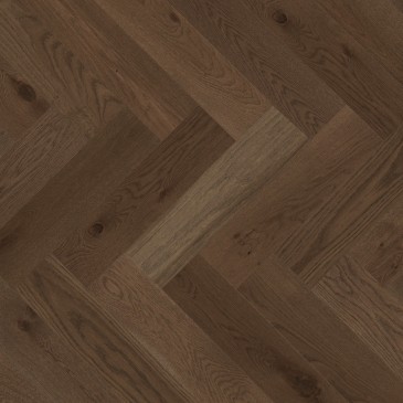 Brown White Oak Hardwood flooring / Sailing stone Mirage Herringbone