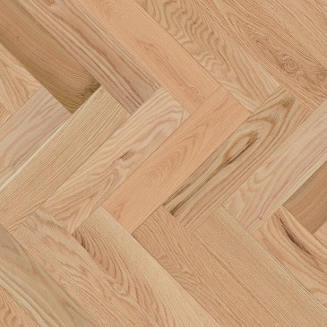 Natural Red Oak Hardwood flooring / Natural Mirage Herringbone